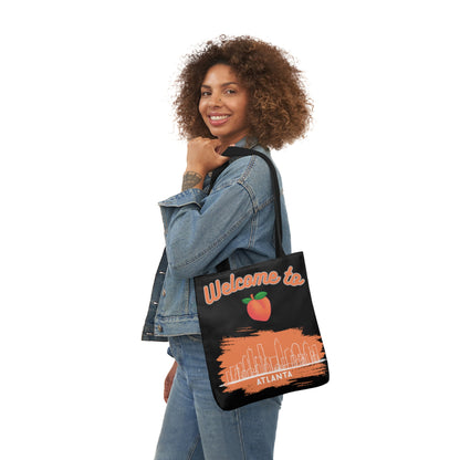 Atlanta Canvas Tote Bag, 5-Color Straps