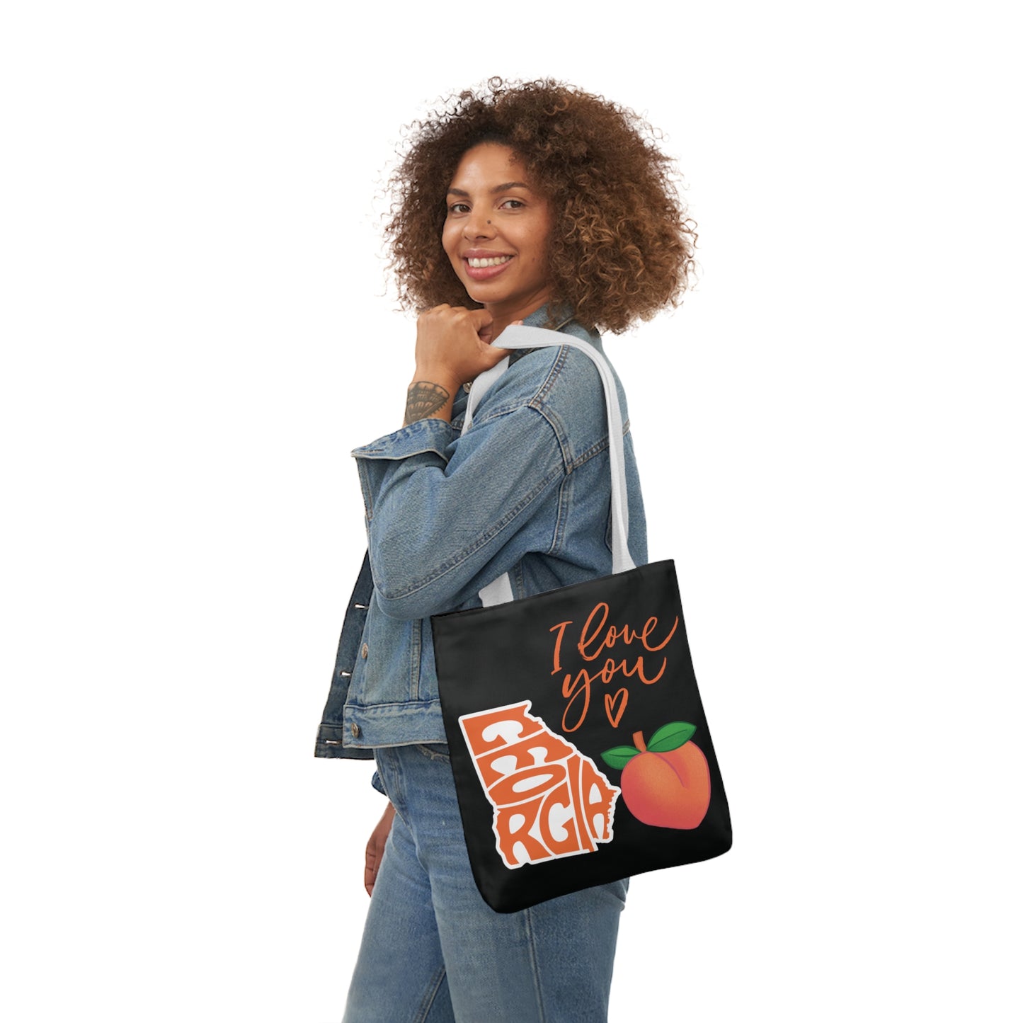 Canvas Tote Bag Georgia City