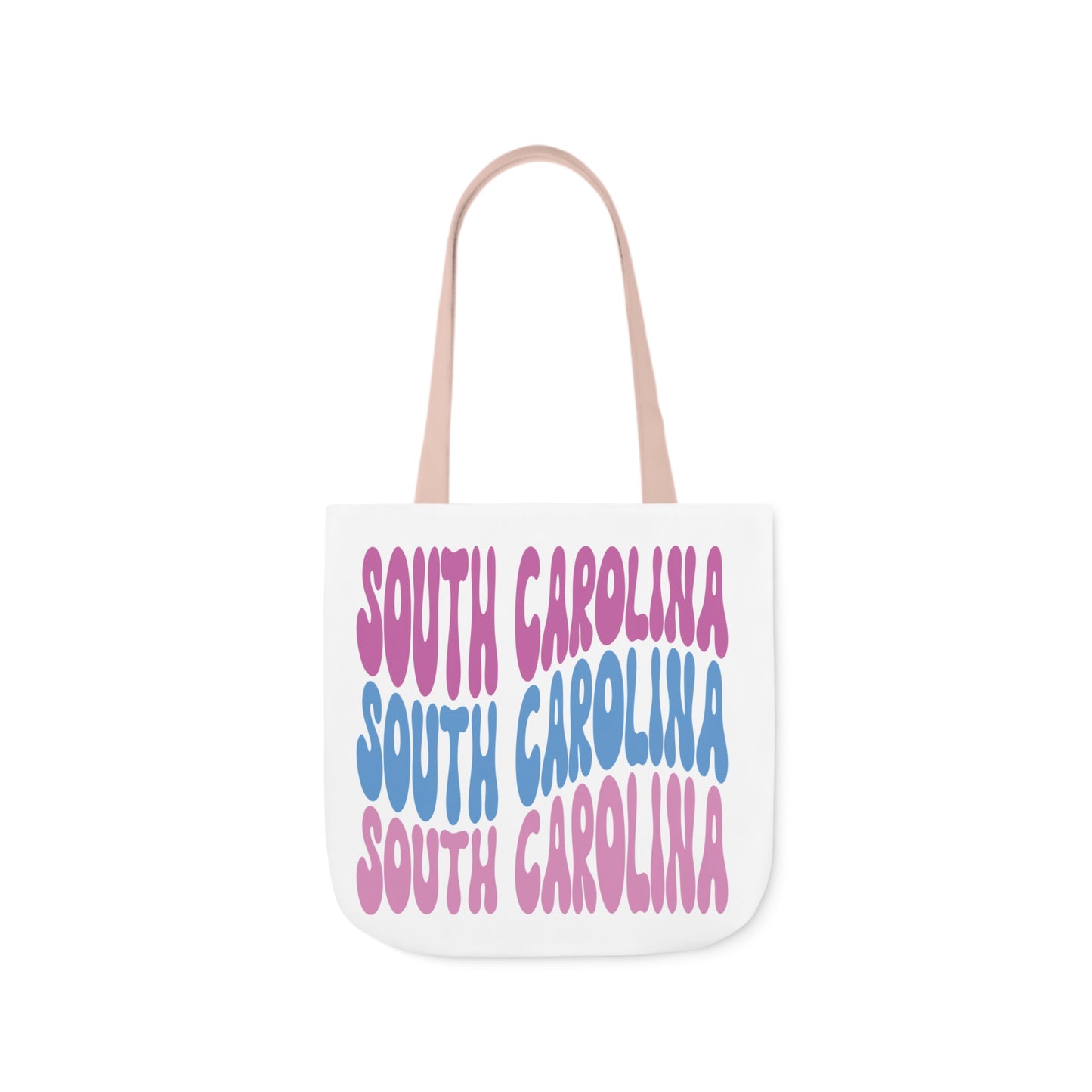 South Carolina Canvas Tote Bag, 5-Color Straps