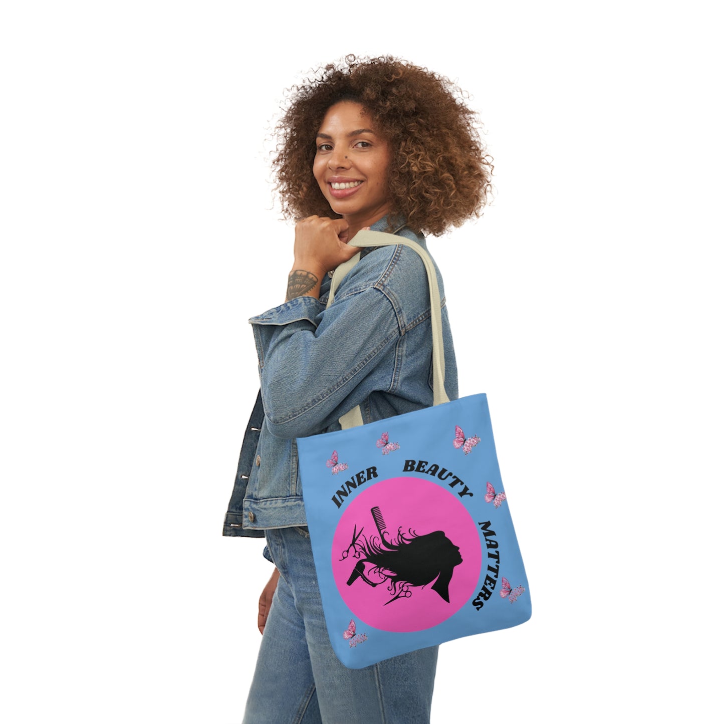 Butterfly Canvas Tote Bag