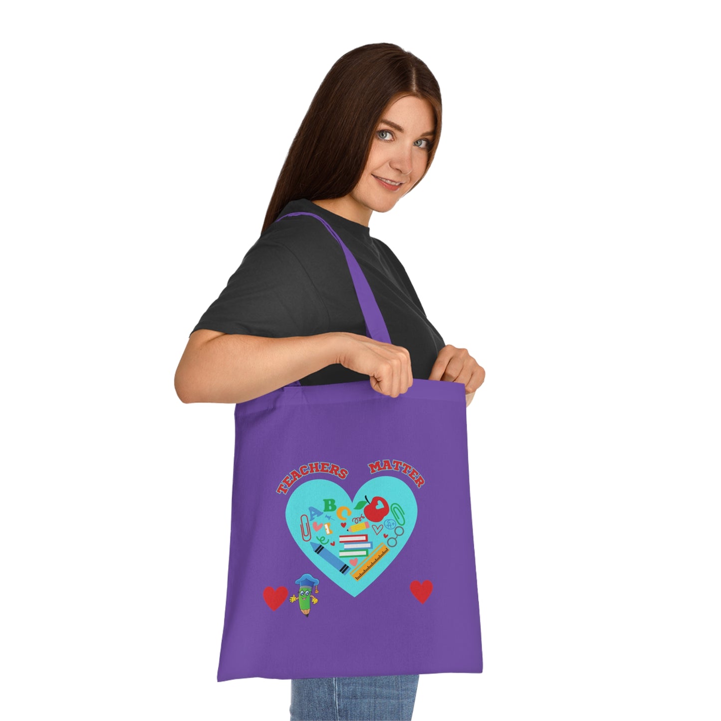 Teacher Tote Bag - Cotton Tote for Teachers