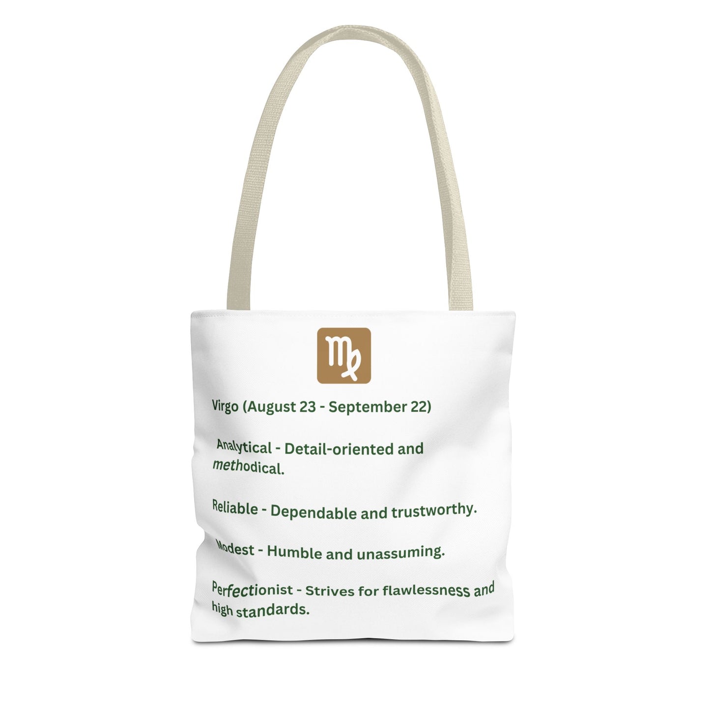 Virgo Tote Bag (AOP)