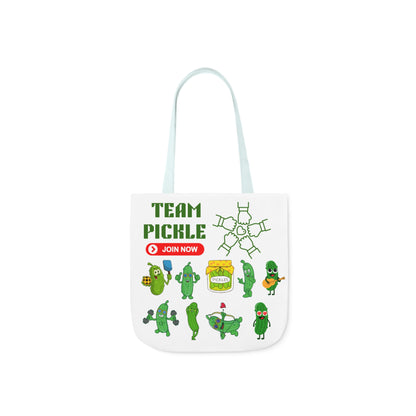 Turtle Canvas Tote Bag, 5-Color Straps