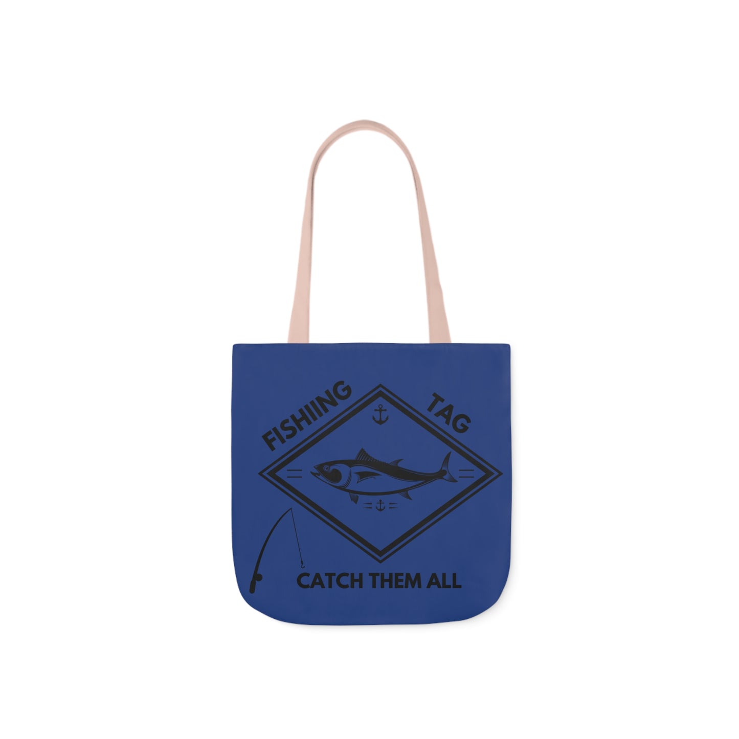 Fishing Canvas Tote Bag