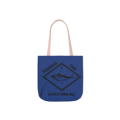 Fishing Canvas Tote Bag