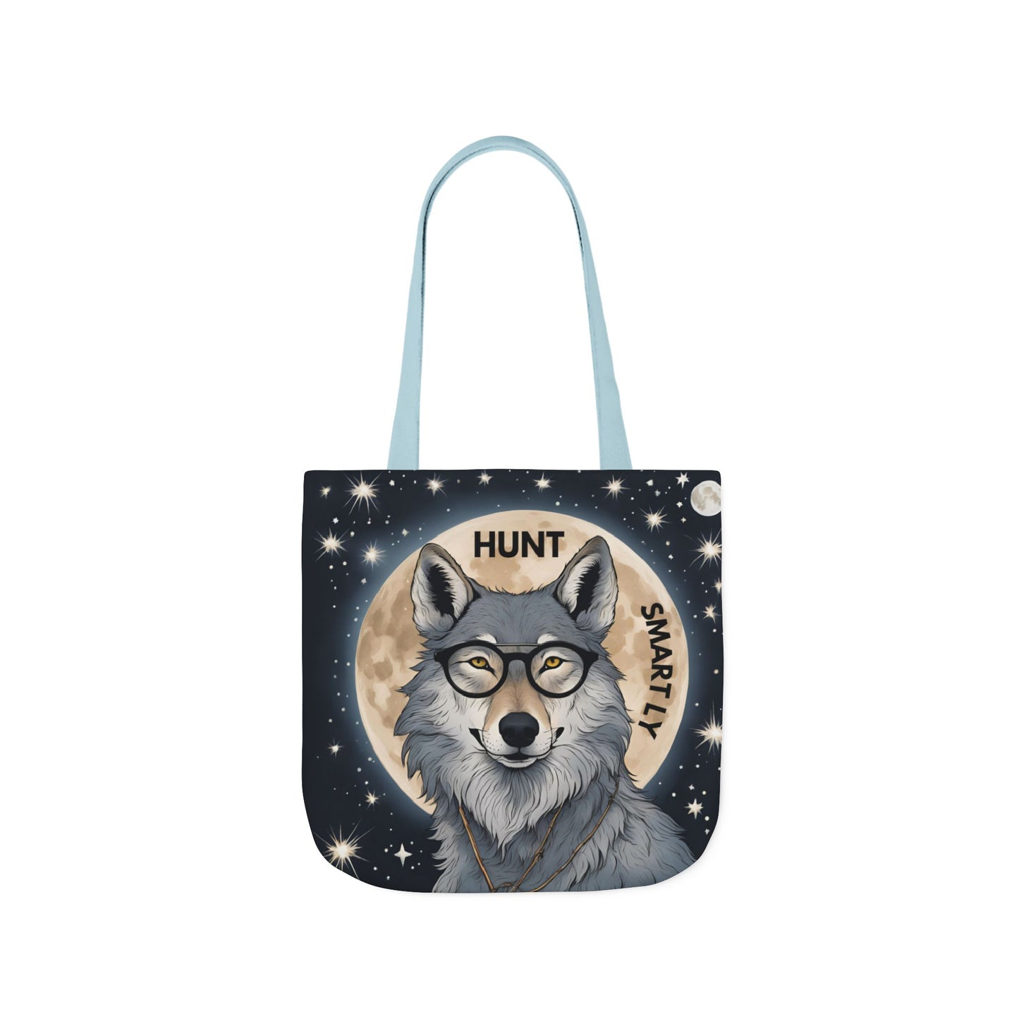 Canvas Tote Bag for Wolf Lovers