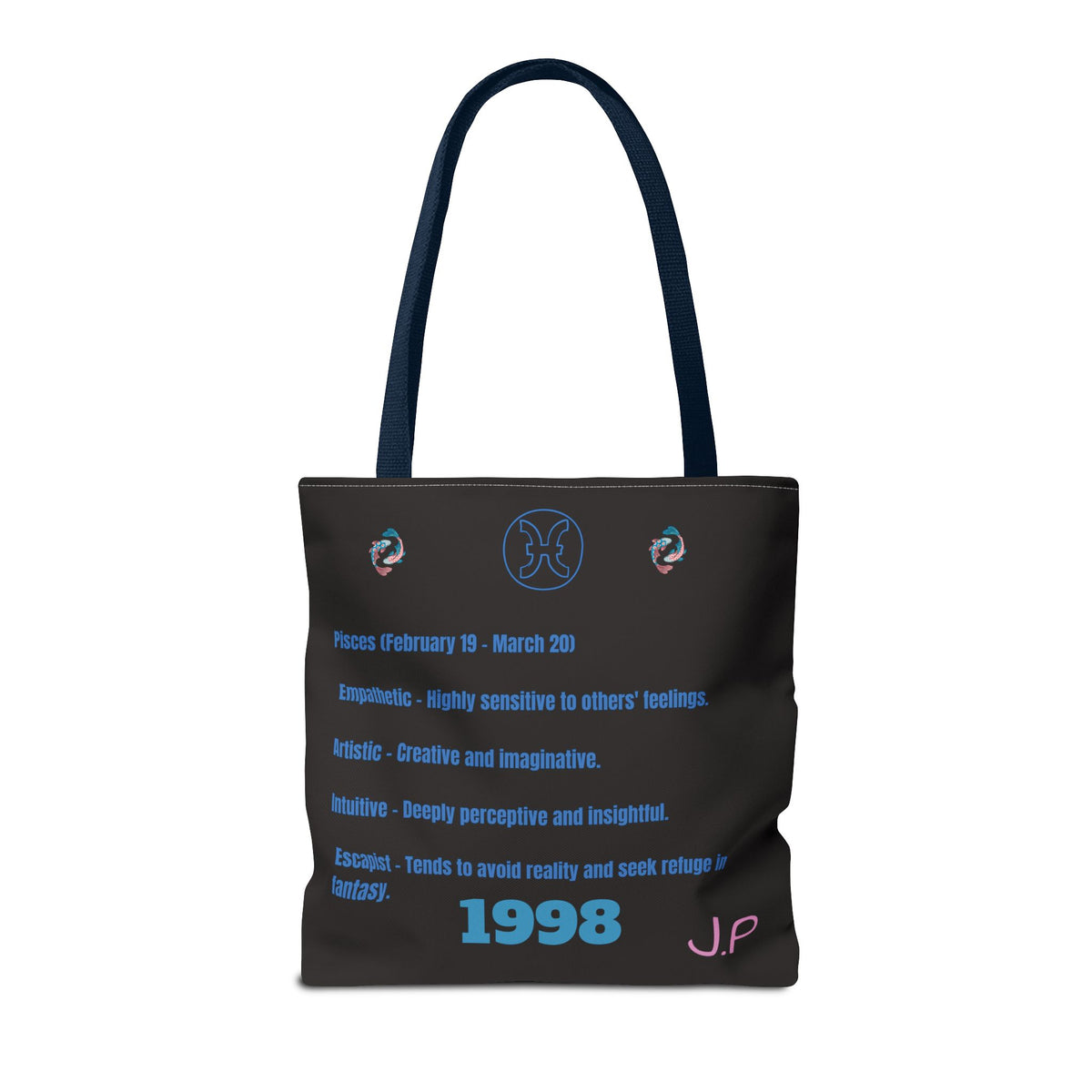 Pisces Vibes Zodiac Tote