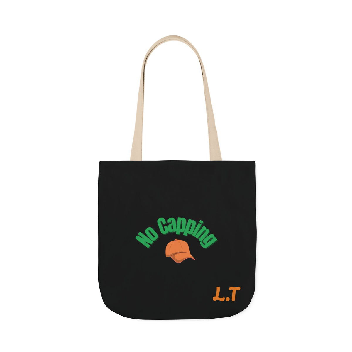 Personalized initial NY Retro Subway Canvas Tote — Colorful Graphic Market Bag