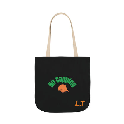 Personalized initial NY Retro Subway Canvas Tote — Colorful Graphic Market Bag
