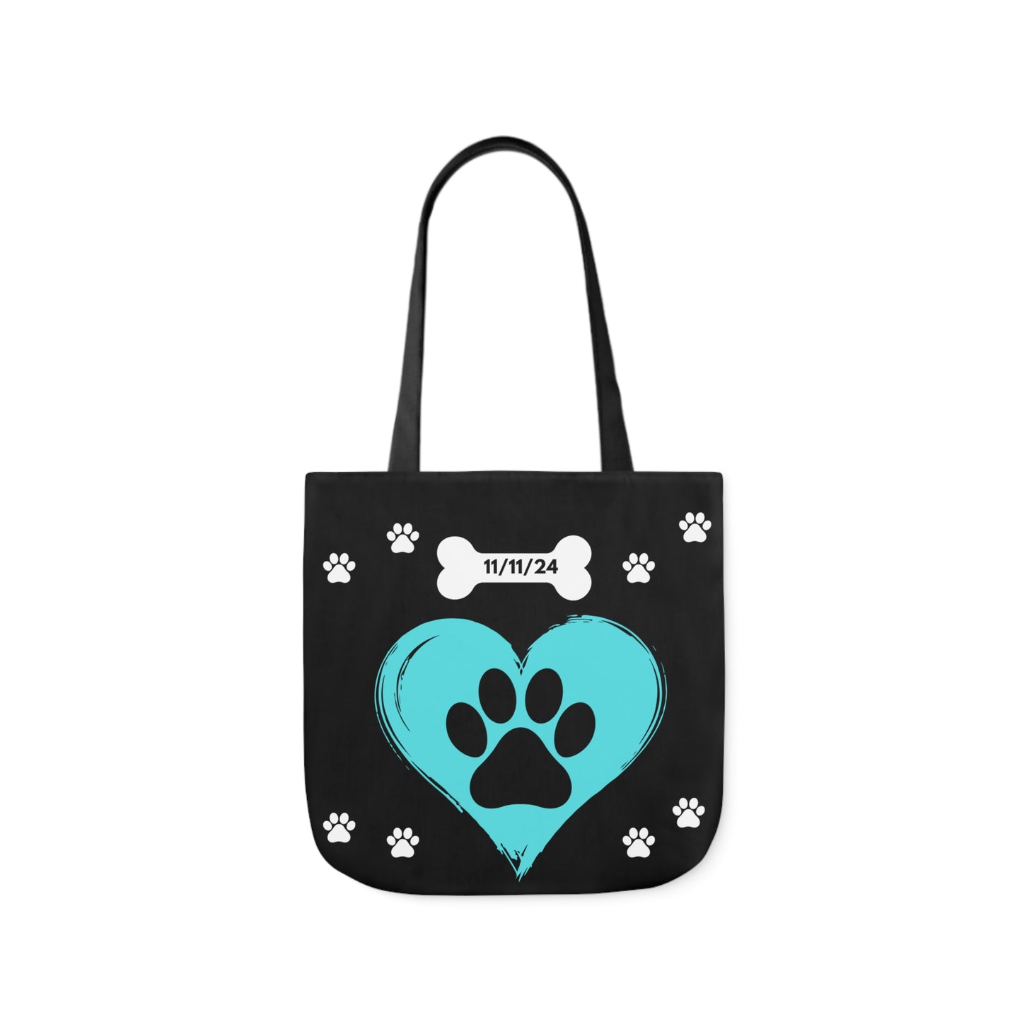 Personalized Dog Canvas Tote Bag