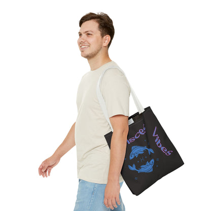 Pisces Vibes Zodiac Tote