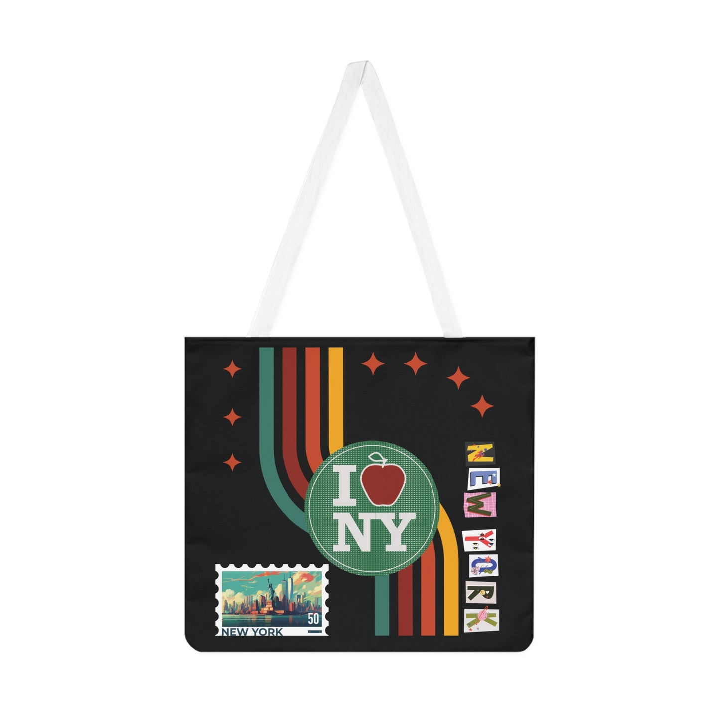 City Shoulder Tote Bag (AOP)