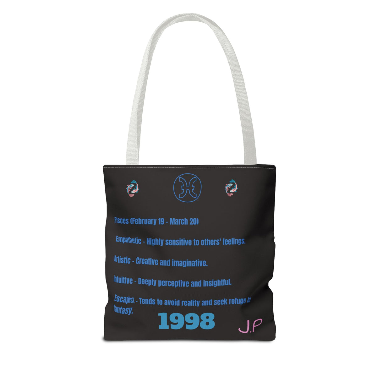 Pisces Vibes Zodiac Tote