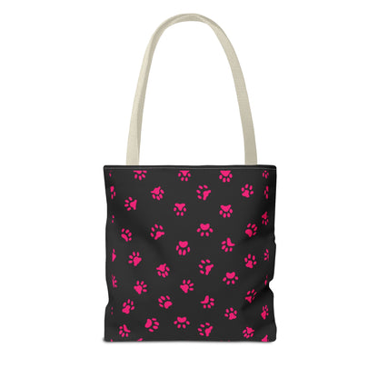 Personalized Cat Lover Canvas Tote Bag — "I  Cat name" Customizable Cat Photo Tote