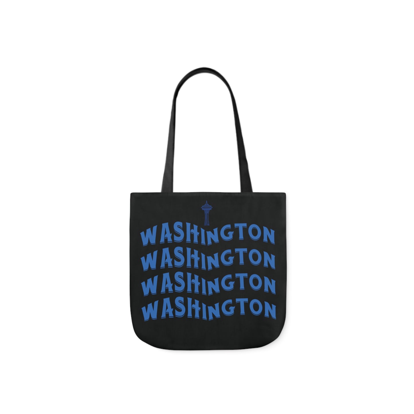 Canvas Tote Bag, Seattle Washington Theme