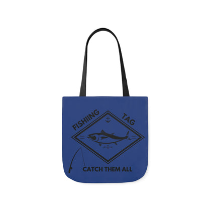 Fishing Canvas Tote Bag