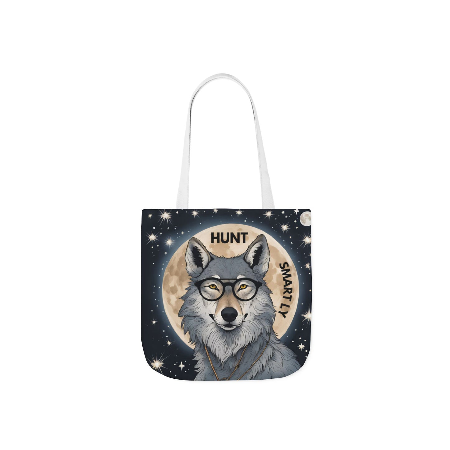 Canvas Tote Bag for Wolf Lovers