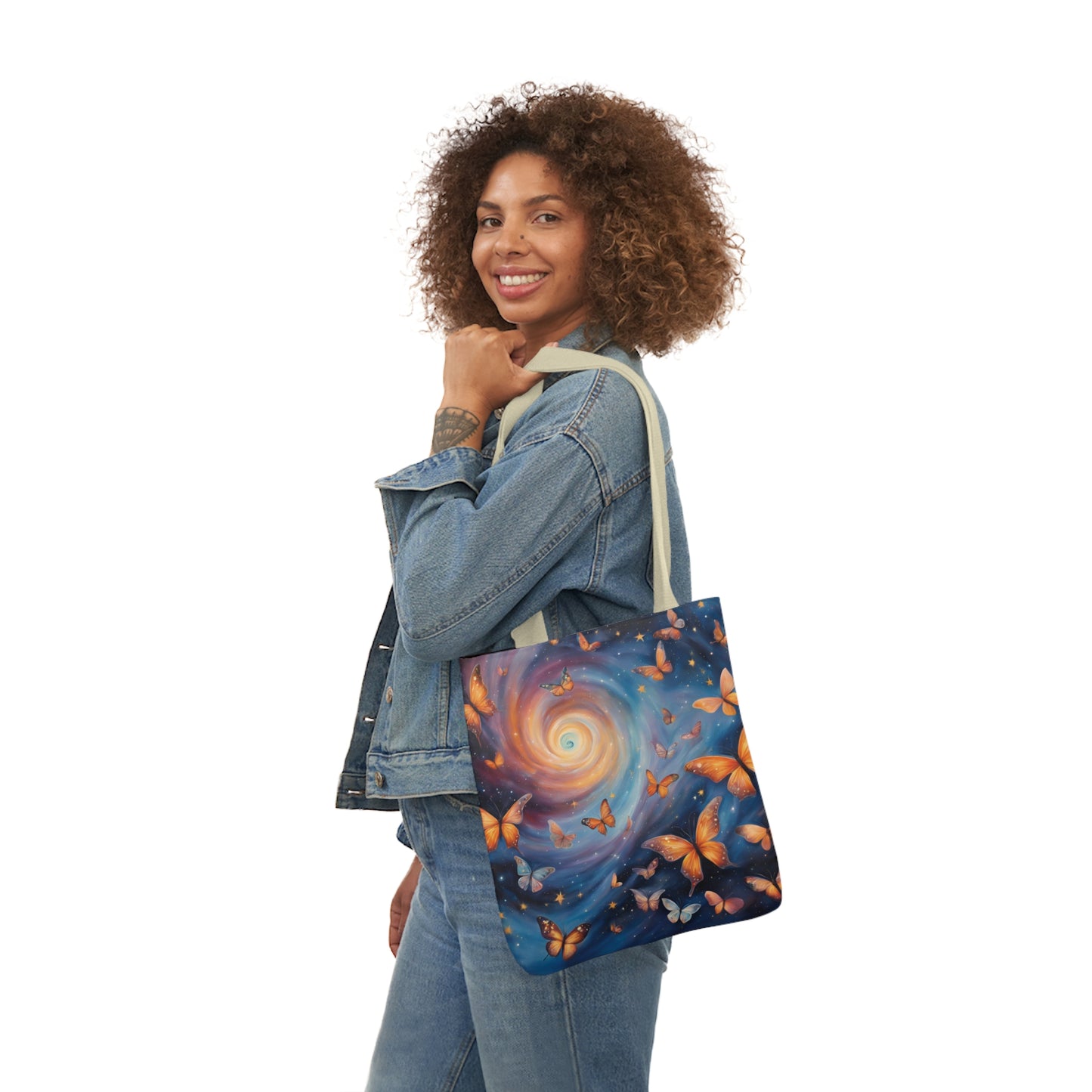 Butterfly Canvas Tote Bag