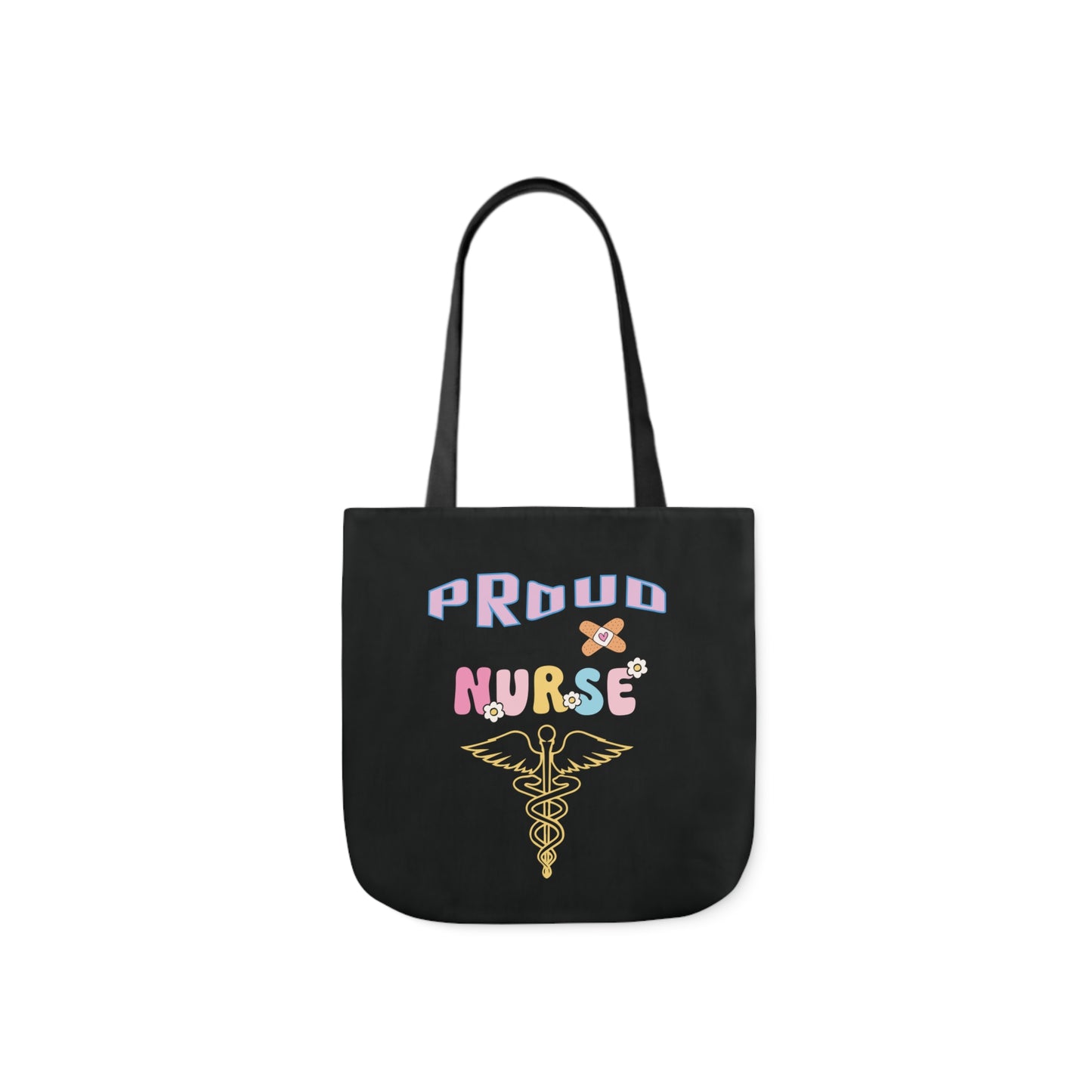 Black Nurse Tote Bag