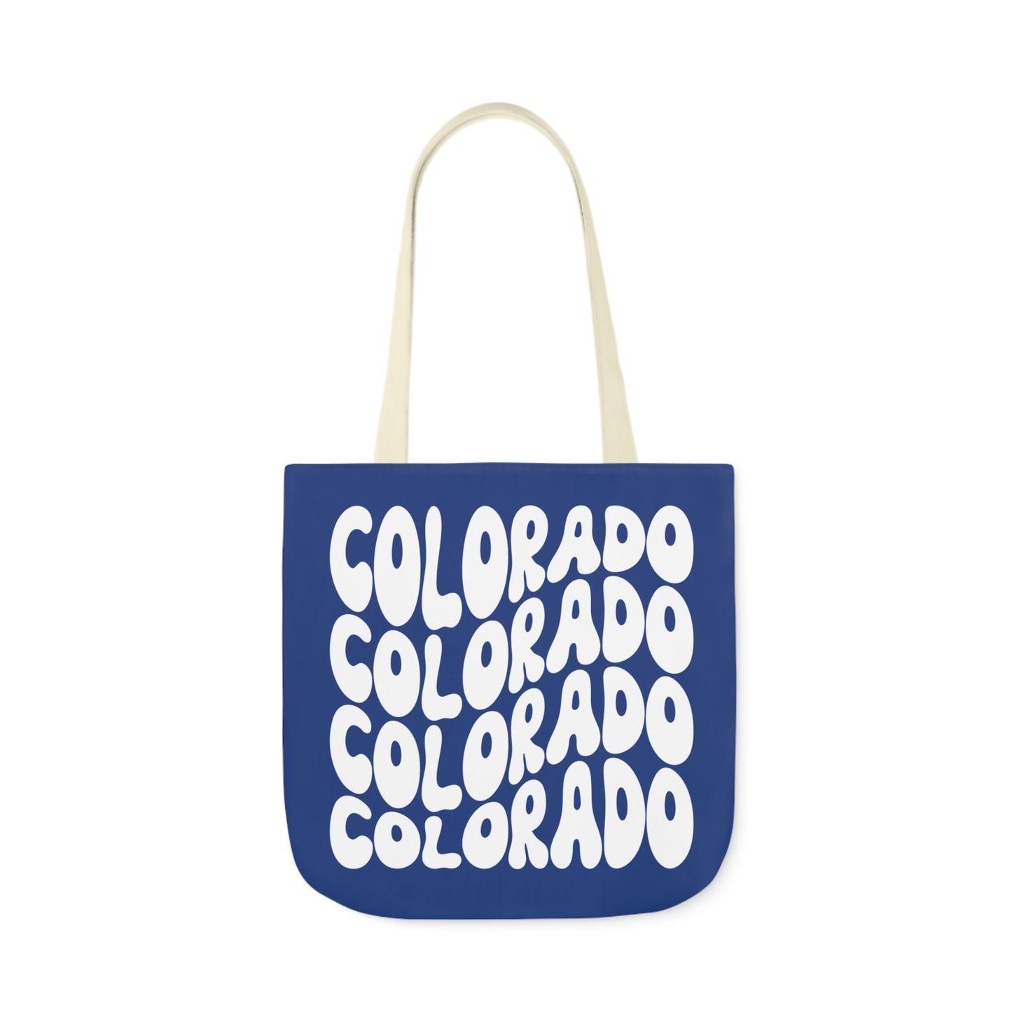 Canvas Tote Bag Denver Colorado Theme