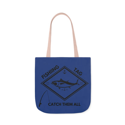 Fishing Canvas Tote Bag