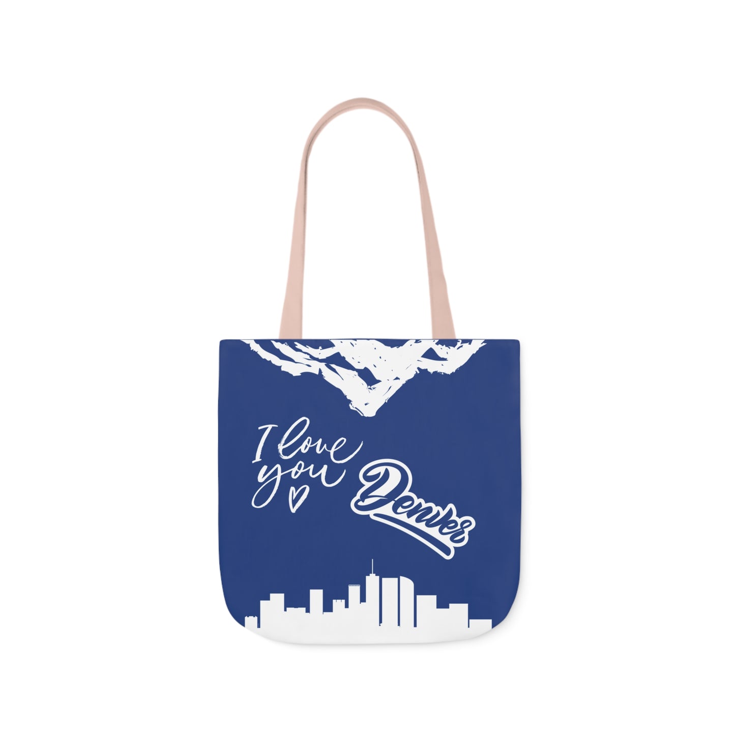 Canvas Tote Bag Denver Colorado Theme