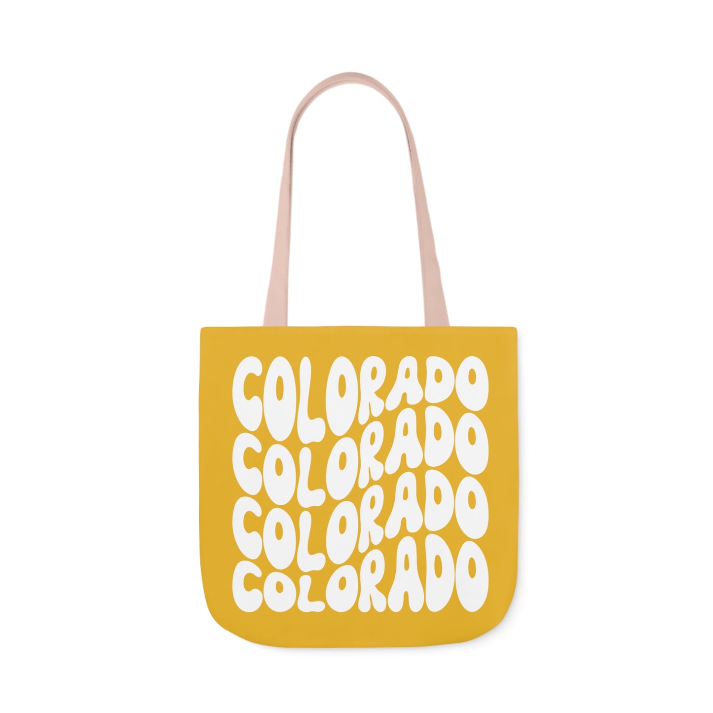 Canvas Tote Bag Denver Colorado Theme