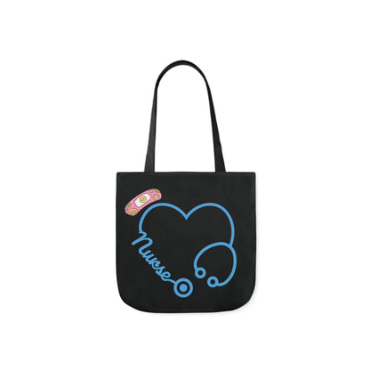 Black Nurse Tote Bag