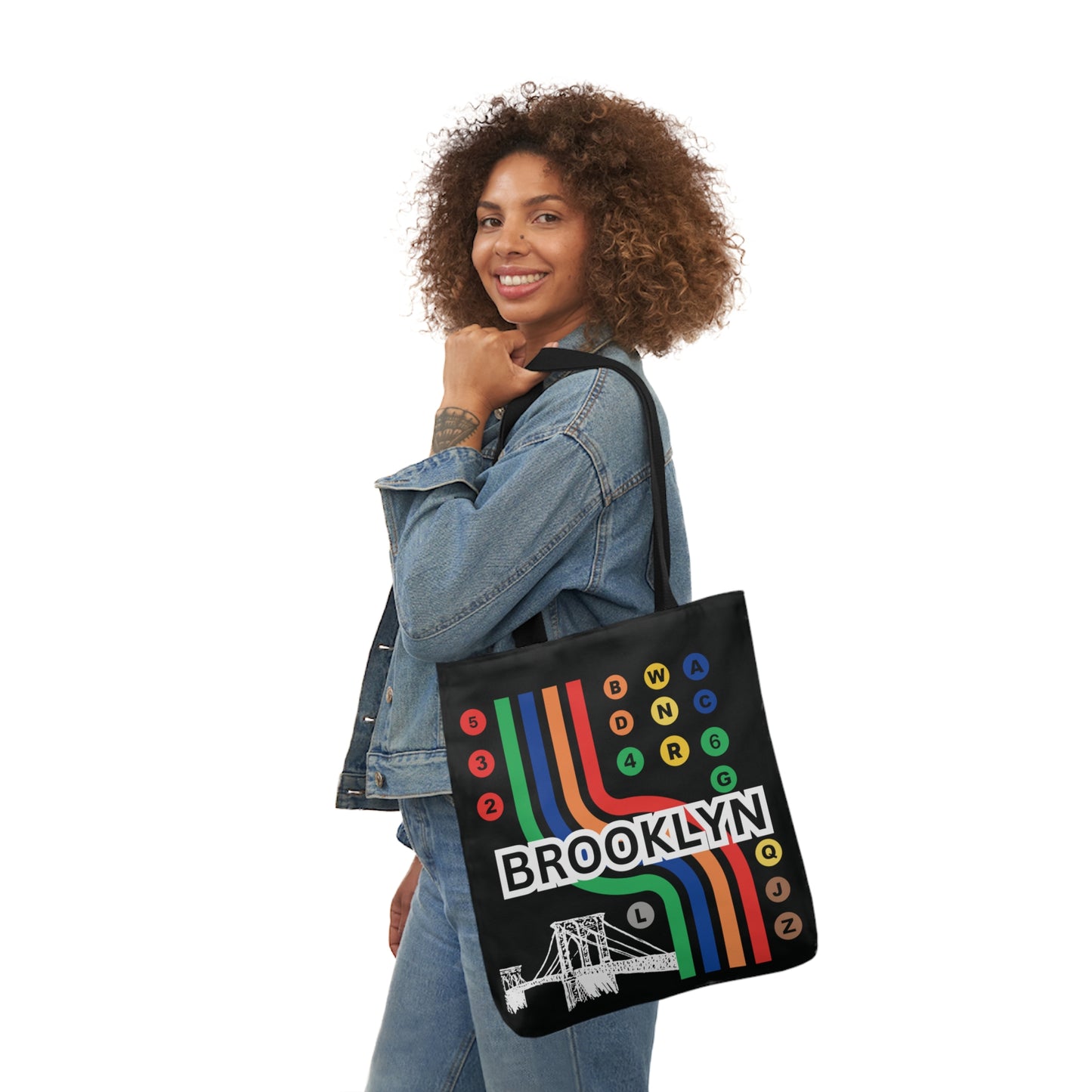 Canvas Tote Bag - Brooklyn Design