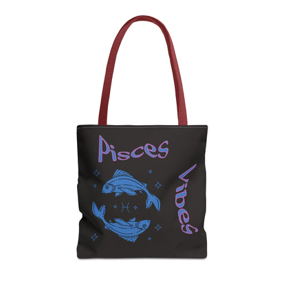 Pisces Vibes Zodiac Tote