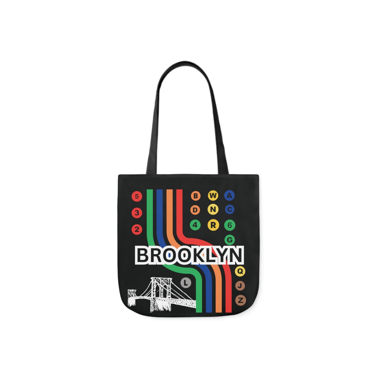 Canvas Tote Bag - Brooklyn Design