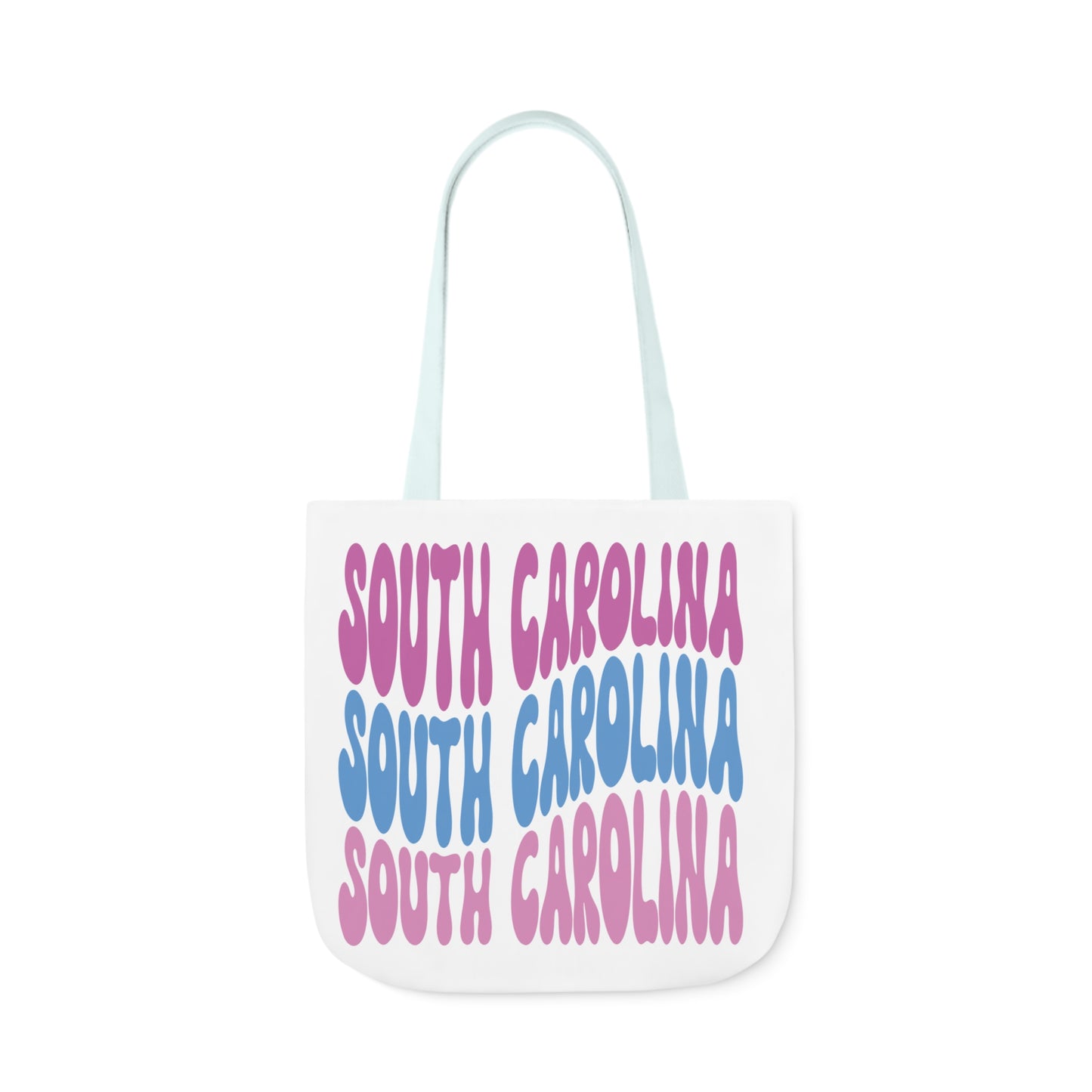 South Carolina Canvas Tote Bag, 5-Color Straps