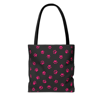 Personalized Cat Lover Canvas Tote Bag — "I  Cat name" Customizable Cat Photo Tote