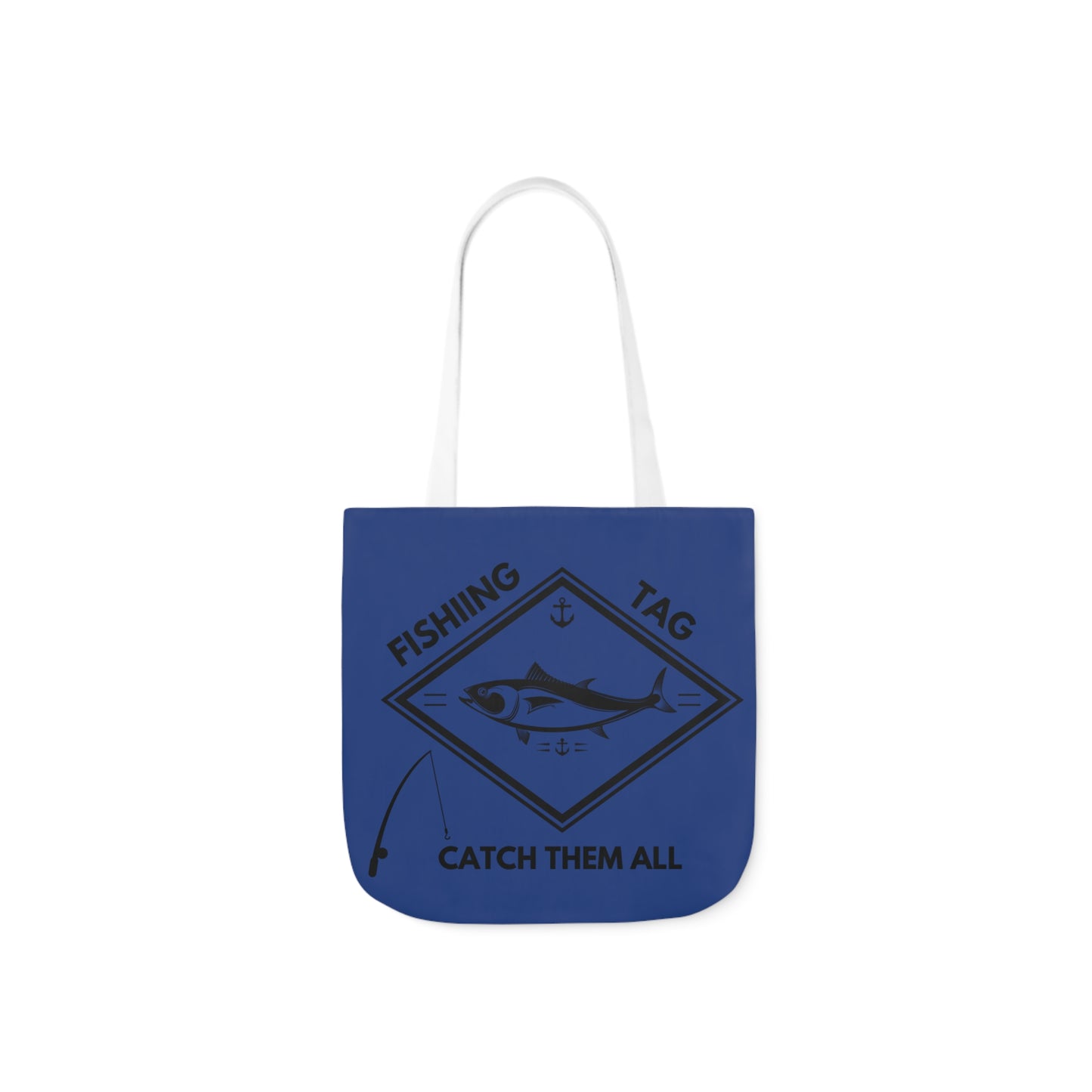 Fishing Canvas Tote Bag