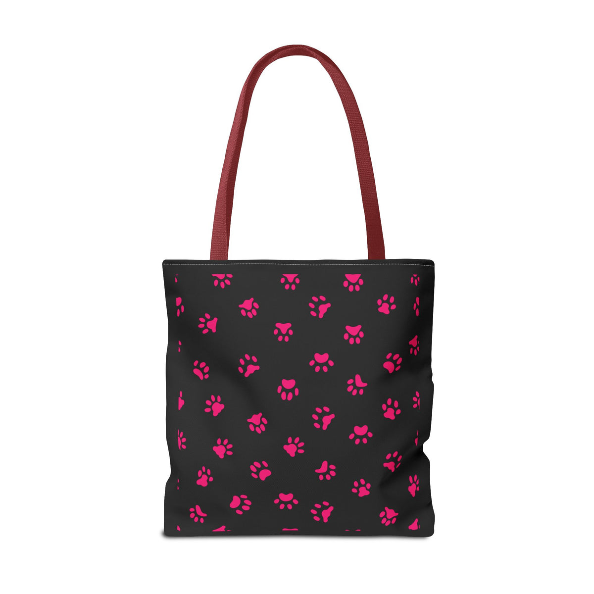 Personalized Cat Lover Canvas Tote Bag — "I  Cat name" Customizable Cat Photo Tote