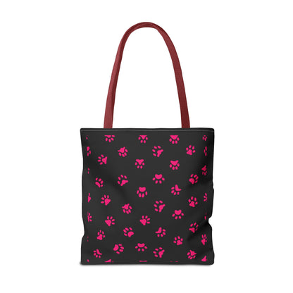 Personalized Cat Lover Canvas Tote Bag — "I  Cat name" Customizable Cat Photo Tote