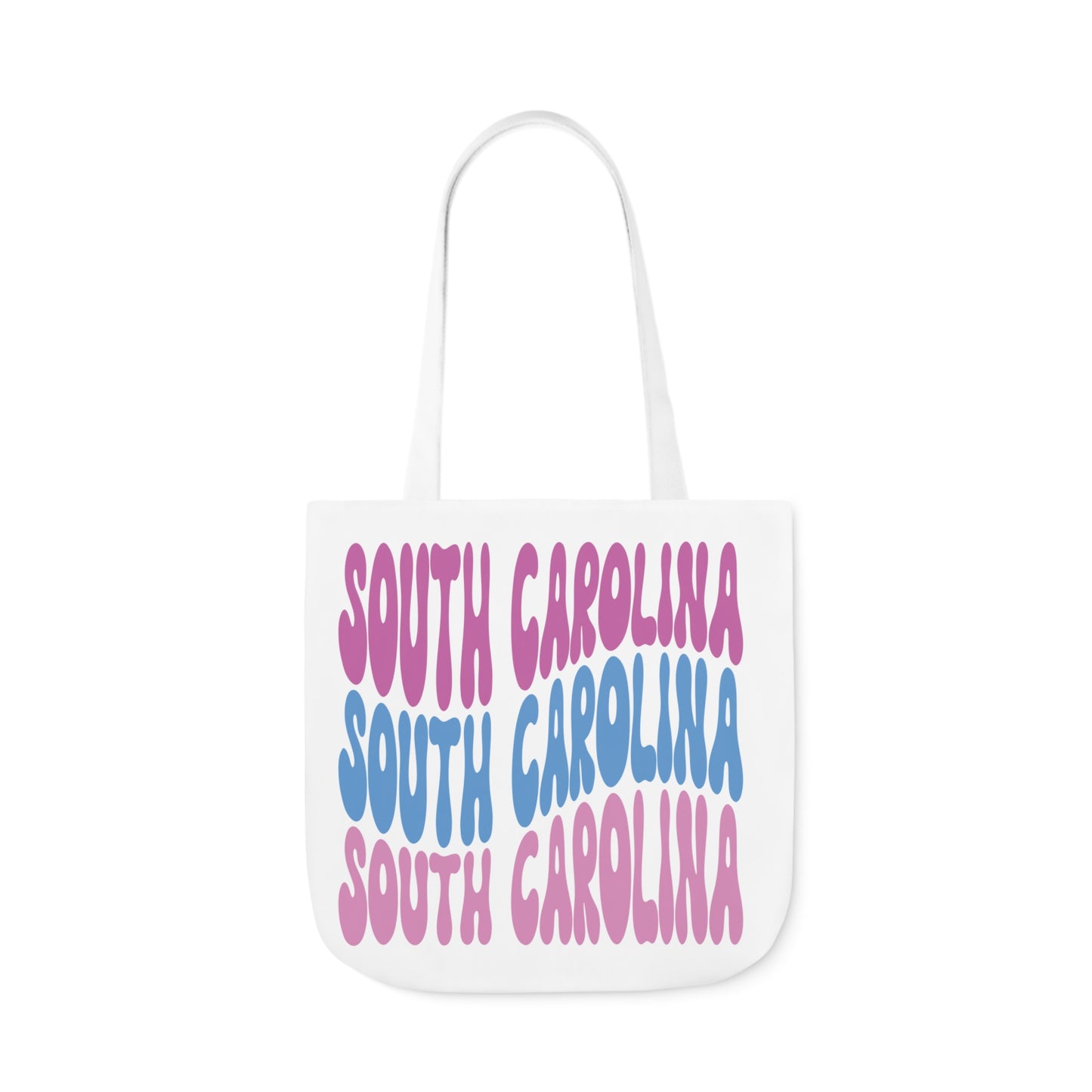 South Carolina Canvas Tote Bag, 5-Color Straps