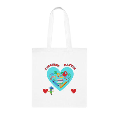 Teacher Tote Bag - Cotton Tote for Teachers