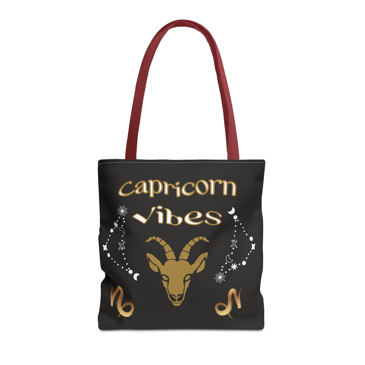 Capricorn Vibes Tote Bag — Zodiac Birthday Gift (December 22–January 19)