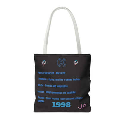 Pisces Vibes Zodiac Tote