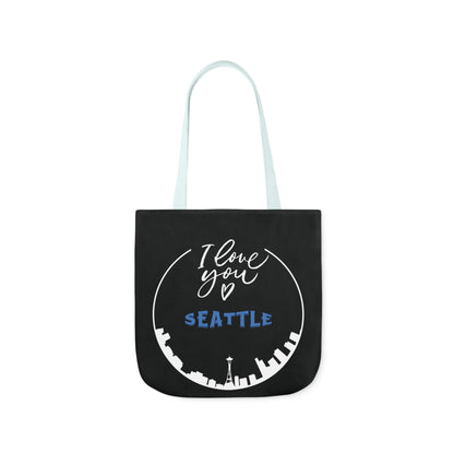 Canvas Tote Bag, Seattle Washington Theme