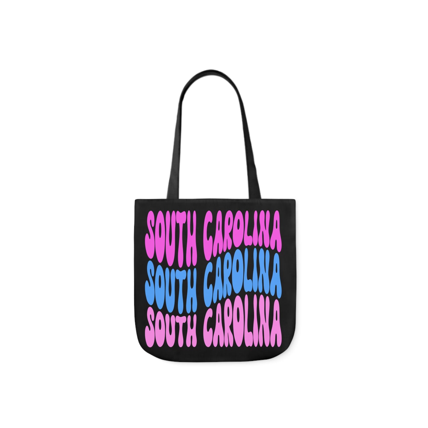 South Carolina Canvas Tote Bag, 5-Color Straps