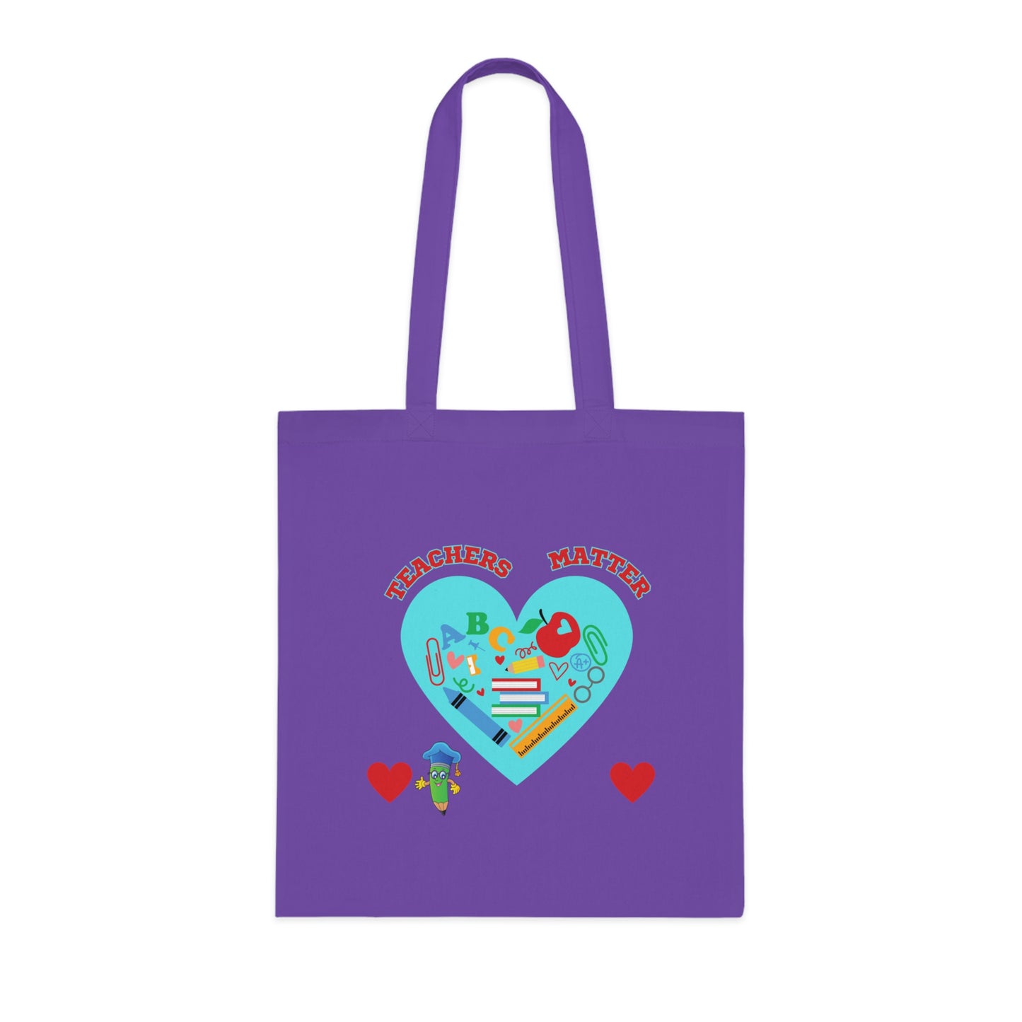 Teacher Tote Bag - Cotton Tote for Teachers