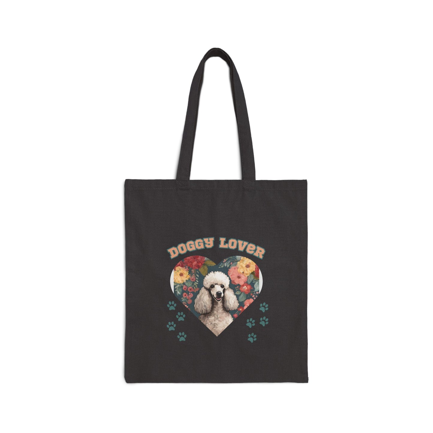 Dog lovers Cotton Canvas Tote Bag