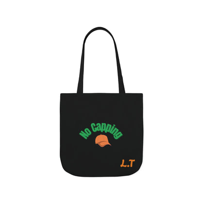 Personalized initial NY Retro Subway Canvas Tote — Colorful Graphic Market Bag