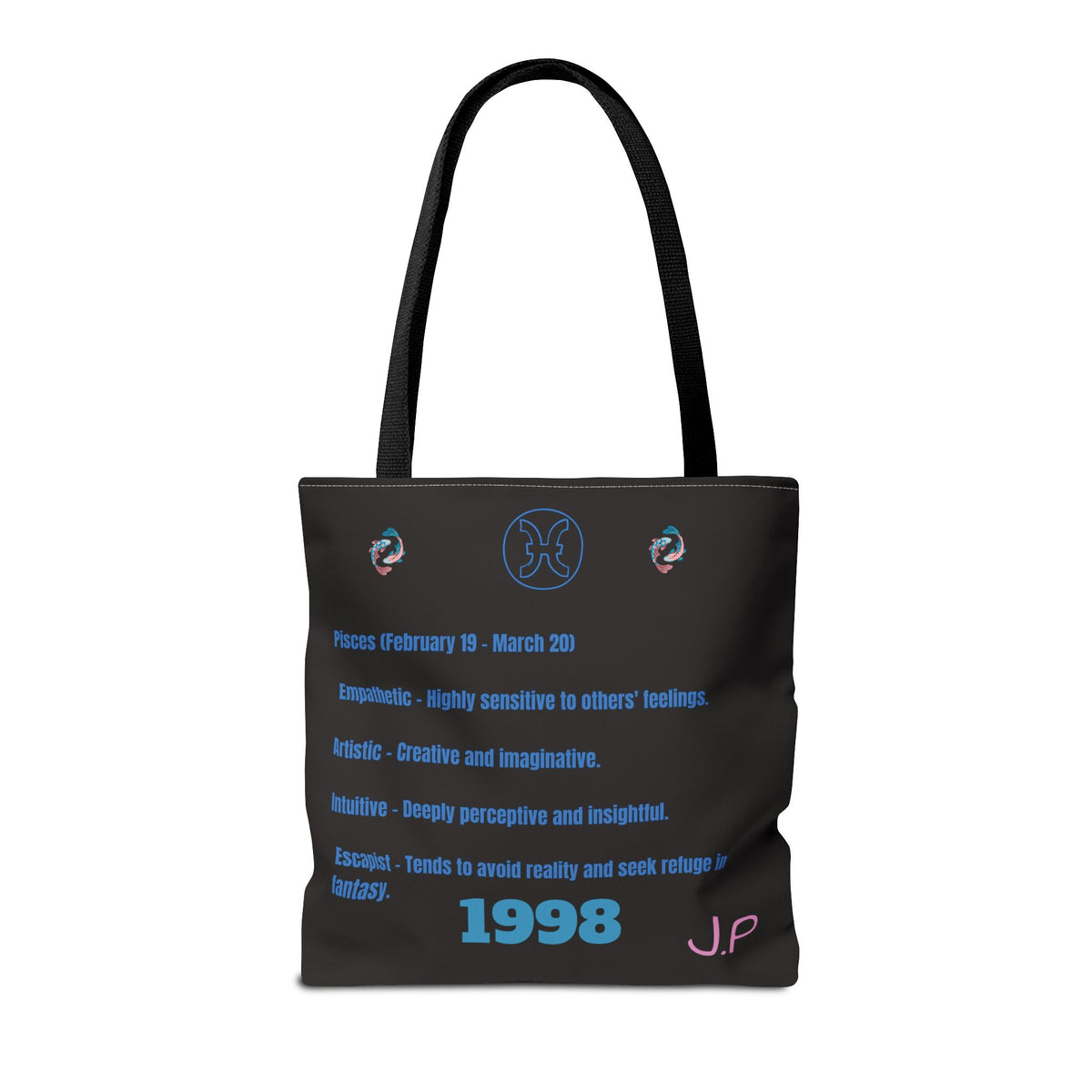 Pisces Vibes Zodiac Tote