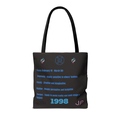 Pisces Vibes Zodiac Tote